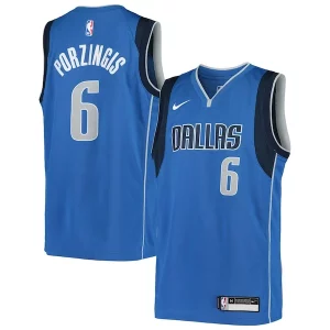 Delizioso Magnifico Attraente Kristaps Porzingis Dallas Mavericks Nike Youth Swingman Jersey Icon Edition Blue