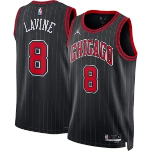 Gorgeous Zach LaVine Chicago Bulls Jordan Brand Unisex Swingman Jersey Statement Edition Black