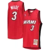 Splendido Dwyane Wade Miami Heat Youth 2005/06 Hardwood Classics Swingman Jersey Red
