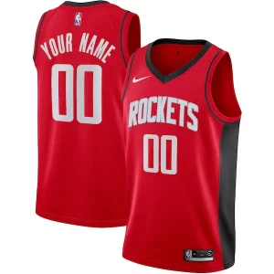 Gorgeous Houston Rockets Nike Custom Swingman Jersey Icon Edition Red
