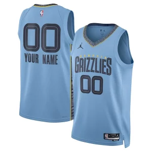 Gorgeous Fascinante Sofisticato Memphis Grizzlies Jordan Brand Unisex 2022/23 Swingman Custom Jersey Statement Edition Blue