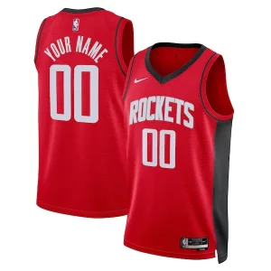 Cool Delizioso Eccezionale Houston Rockets Nike Unisex Swingman Custom Jersey Red Icon Edition