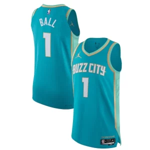 Carino Lussuoso Classico Jordan Brand LaMelo Ball Charlotte Hornets Authentic Jersey City Edition Teal