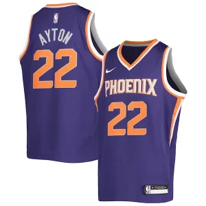 Meraviglioso Sofisticato Duraturo Deandre Ayton Phoenix Suns Nike Youth Swingman Jersey Icon Edition Purple/White