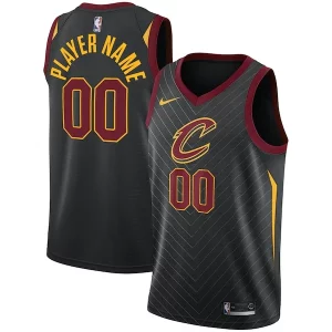 Delizioso Splendido Robusto Cleveland Cavaliers Nike Swingman Custom Jersey Black Statement Edition