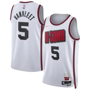 Prestigioso Trendy Fred VanVleet Houston Rockets Nike Unisex 2024/25 Swingman Player Jersey City Edition White