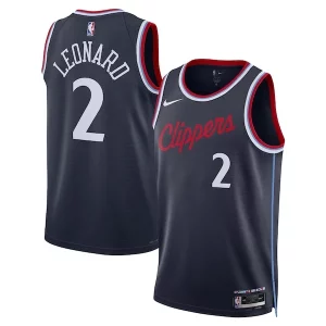 Lussuoso Delizioso Kawhi Leonard LA Clippers Nike Unisex 2024/25 Swingman Jersey Navy Icon Edition