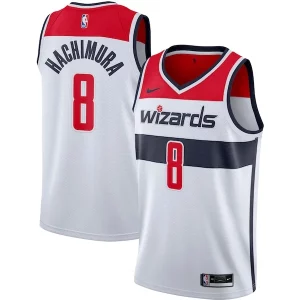 Splendido Rui Hachimura Washington Wizards Nike 2020/21 Swingman Jersey White Association Edition