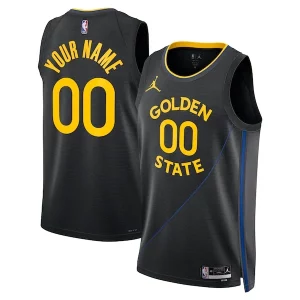 Gorgeous Attraente Golden State Warriors Jordan Brand Unisex 2024/25 Custom Swingman Jersey Statement Edition Black