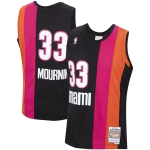 Cool Incantevole Alonzo Mourning Miami Heat 2005/2006 Hardwood Classics Swingman Jersey Black