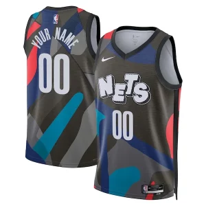 Sofisticato Meraviglioso Brooklyn Nets Nike Unisex 2023/24 Custom Swingman Jersey Black City Edition
