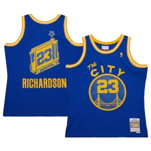 Resistente Jason Richardson Golden State Warriors 2004/05 Hardwood Classics Swingman Jersey Royal