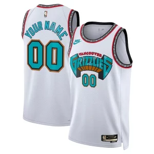 Fascinante Accattivante Memphis Grizzlies Nike Unisex Adult Swingman Custom Jersey Classic Edition White