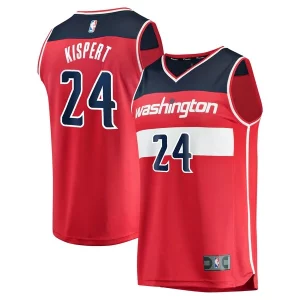 Fantastico Corey Kispert Washington Wizards Youth Fast Break Replica Player Jersey Icon Edition Red