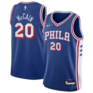 Moderno Jared McCain Philadelphia 76ers Nike Youth Swingman Jersey Icon Edition Royal
