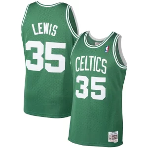Magnifico Moderno Reggie Lewis Boston Celtics 1987/88 Hardwood Classics Swingman Jersey Kelly Green