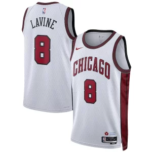 Eccezionale Zach LaVine Chicago Bulls Nike Unisex 2022/23 Swingman Jersey City Edition White