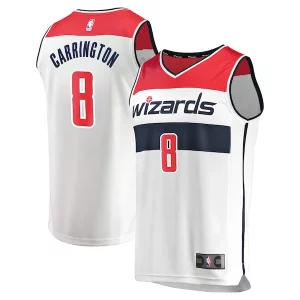 Magnifico Robusto Cool Carlton Carrington Washington Wizards Youth Fast Break Replica Player Jersey Association Edition White
