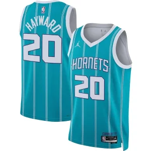 Classico Incantevole Stupendo Gordon Hayward Charlotte Hornets Jordan Brand Unisex Swingman Jersey Icon Edition Teal