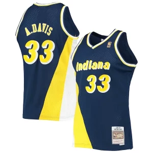 Eccezionale Antonio Davis Indiana Pacers 1996/97 Hardwood Classics Swingman Jersey Navy