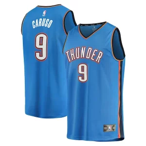 Fantastico Delizioso Accattivante Alex Caruso Oklahoma City Thunder Youth Fast Break Replica Player Jersey Icon Edition Blue