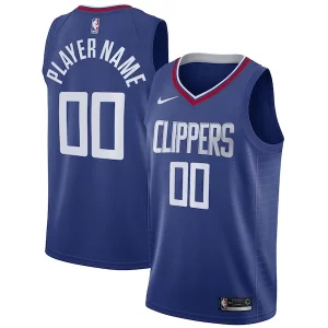 Classico Elegante Magnifico LA Clippers Nike 2020/21 Swingman Custom Jersey Icon Edition Royal
