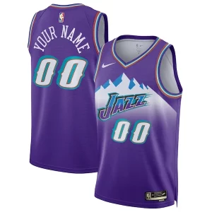 Meraviglioso Utah Jazz Nike Unisex 2022/23 Custom Swingman Jersey Classic Edition Purple