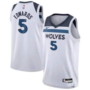 Lussuoso Cool Anthony Edwards Minnesota Timberwolves Nike Youth Swingman Jersey Association Edition White