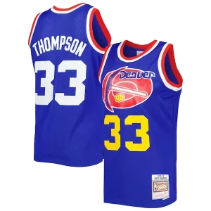 Prestigioso Lussuoso Duraturo David Thompson Denver Nuggets Hardwood Classics 1975/76 Swingman Jersey Royal