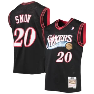 Raffinato Eric Snow Philadelphia 76ers 2000/01 Hardwood Classics Swingman Jersey Black