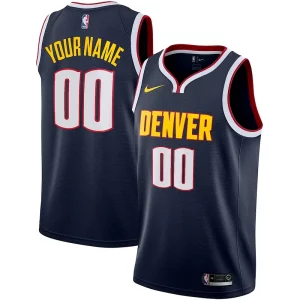 Incantevole Denver Nuggets Nike 2022/23 Swingman Custom Jersey Icon Edition Navy