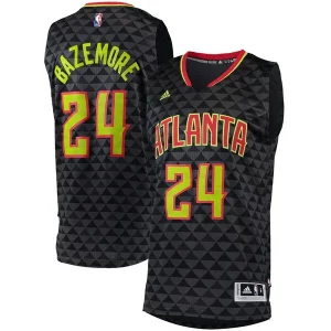 Stupendo Kent Bazemore Atlanta Hawks adidas Swingman Jersey Charcoal