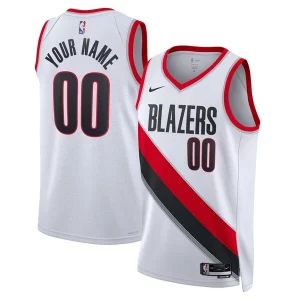 Elegante Meraviglioso Raffinato Portland Trail Blazers Nike Unisex Swingman Custom Jersey White Association Edition