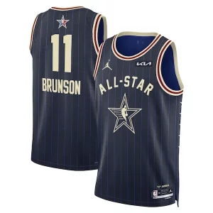 Incantevole Eccezionale Jalen Brunson Jordan Brand Unisex 2024 NBA All Star Game Swingman Jersey Navy