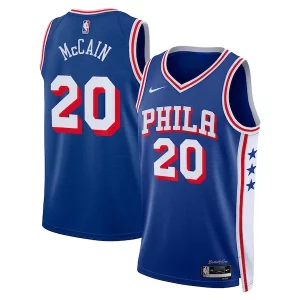 Meraviglioso Jared McCain Philadelphia 76ers Nike Swingman Jersey Icon Edition Royal