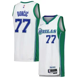Elegante Fascinante Duraturo Luka Dončić Dallas Mavericks Nike Swingman Player Jersey City Edition White