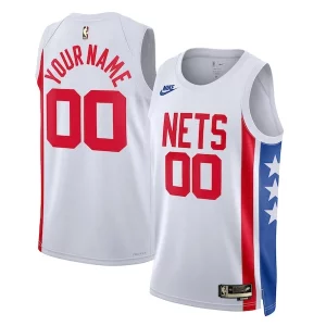 Duraturo Moderno Fantastico Brooklyn Nets Nike Unisex 2022/23 Custom Swingman Jersey Classic Edition White