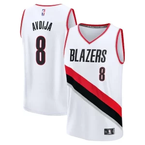 Robusto Classico Deni Avdija Portland Trail Blazers Fast Break Replica Player Jersey Association Edition White