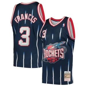 Versatile Moderno Steve Francis Houston Rockets Hardwood Classics Swingman Jersey Navy