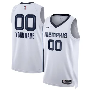 Delizioso Bellissimo Moderno Memphis Grizzlies Nike Unisex Swingman Custom Jersey White Association Edition
