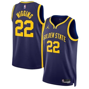 Robusto Ottimo Bellissimo Andrew Wiggins Golden State Warriors Jordan Brand Unisex Swingman Jersey Statement Edition Navy