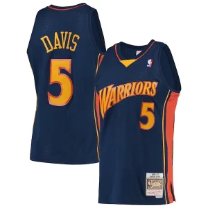 Ottimo Baron Davis Golden State Warriors 2006/07 Hardwood Classics Swingman Jersey Navy