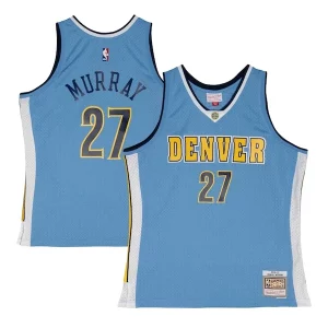 Gorgeous Jamal Murray Denver Nuggets 2016/17 Throwback Swingman Jersey Powder Blue