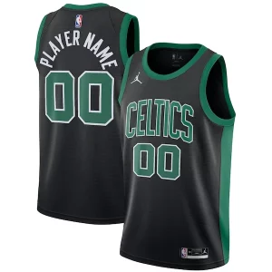 Splendido Boston Celtics Jordan Brand Swingman Custom Jersey Statement Edition Black
