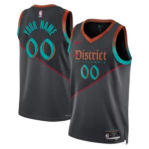 Gorgeous Ottimo Washington Wizards Nike Unisex 2023/24 Custom Swingman Jersey Black City Edition
