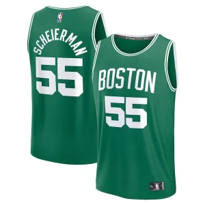 Incantevole Attraente Baylor Scheierman Boston Celtics 2024 NBA Draft Fast Break Player Jersey Icon Edition Kelly Green