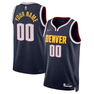 Incantevole Versatile Magnifico Denver Nuggets Nike 2021/22 Diamond Swingman Custom Jersey Icon Edition Navy