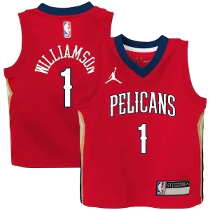 Robusto Zion Williamson New Orleans Pelicans Jordan Brand Toddler 2020/21 Jersey Red Statement Edition