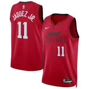Stupendo Fantastico Bellissimo Jaime Jaquez Jr. Miami Heat Nike Unisex 2024/25 Swingman Player Jersey City Edition Red