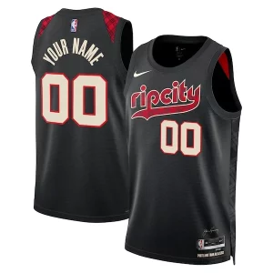 Carino Pratico Classico Portland Trail Blazers Nike Unisex 2023/24 Custom Swingman Jersey Black City Edition